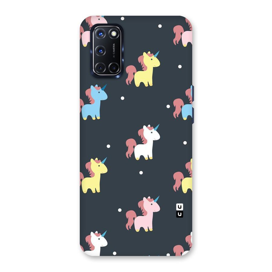 Unicorn Pattern Back Case for Oppo A52