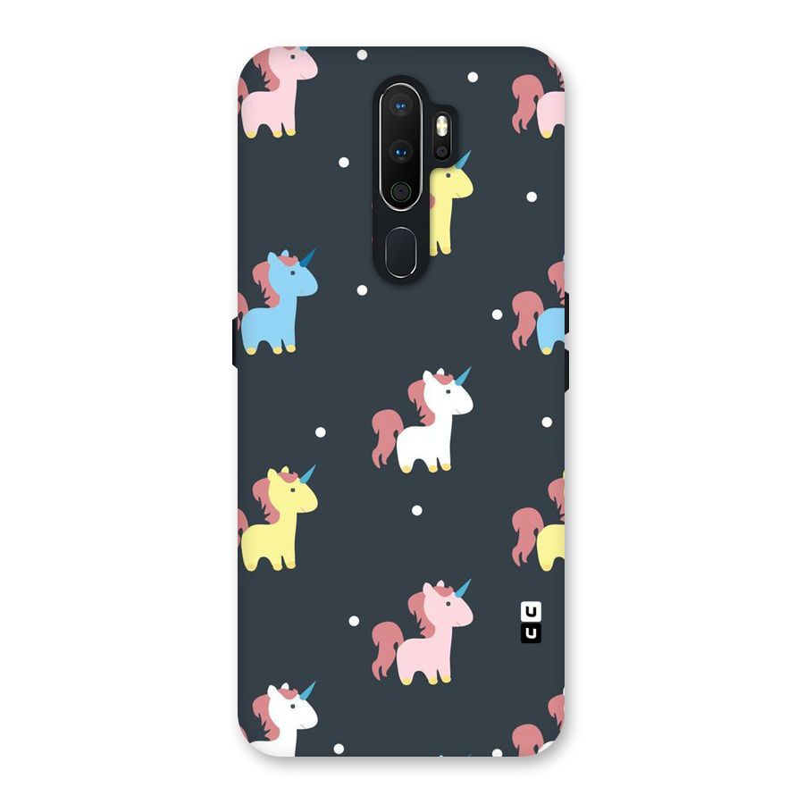 Unicorn Pattern Back Case for Oppo A5 (2020)