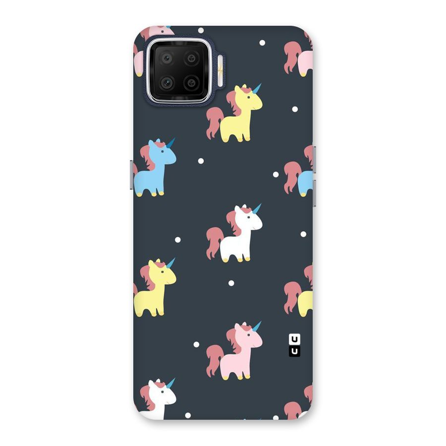 Unicorn Pattern Back Case for Oppo F17