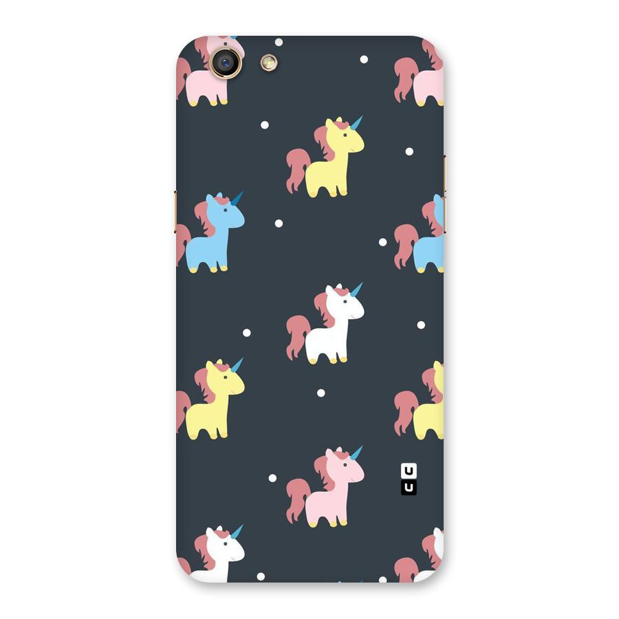 Unicorn Pattern Back Case for Oppo F3