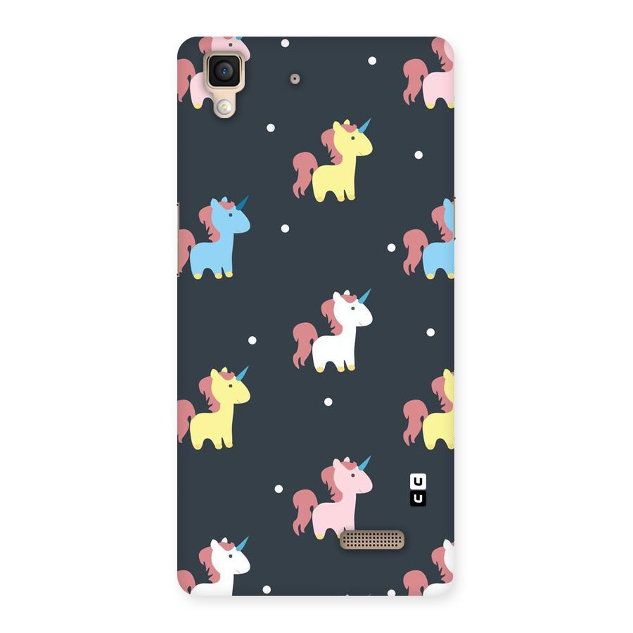 Unicorn Pattern Back Case for Oppo R7