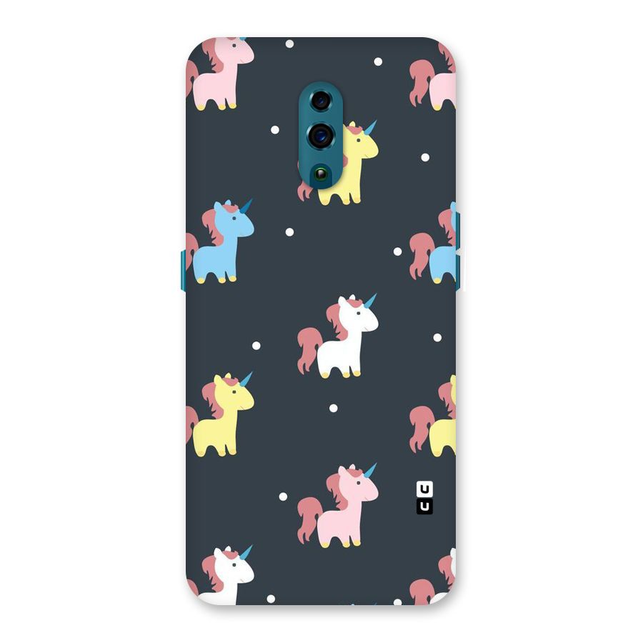 Unicorn Pattern Back Case for Oppo Reno
