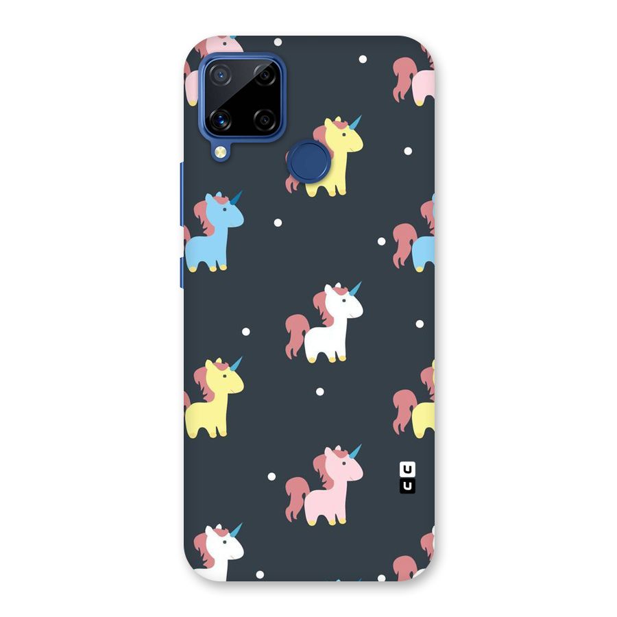 Unicorn Pattern Back Case for Realme C15