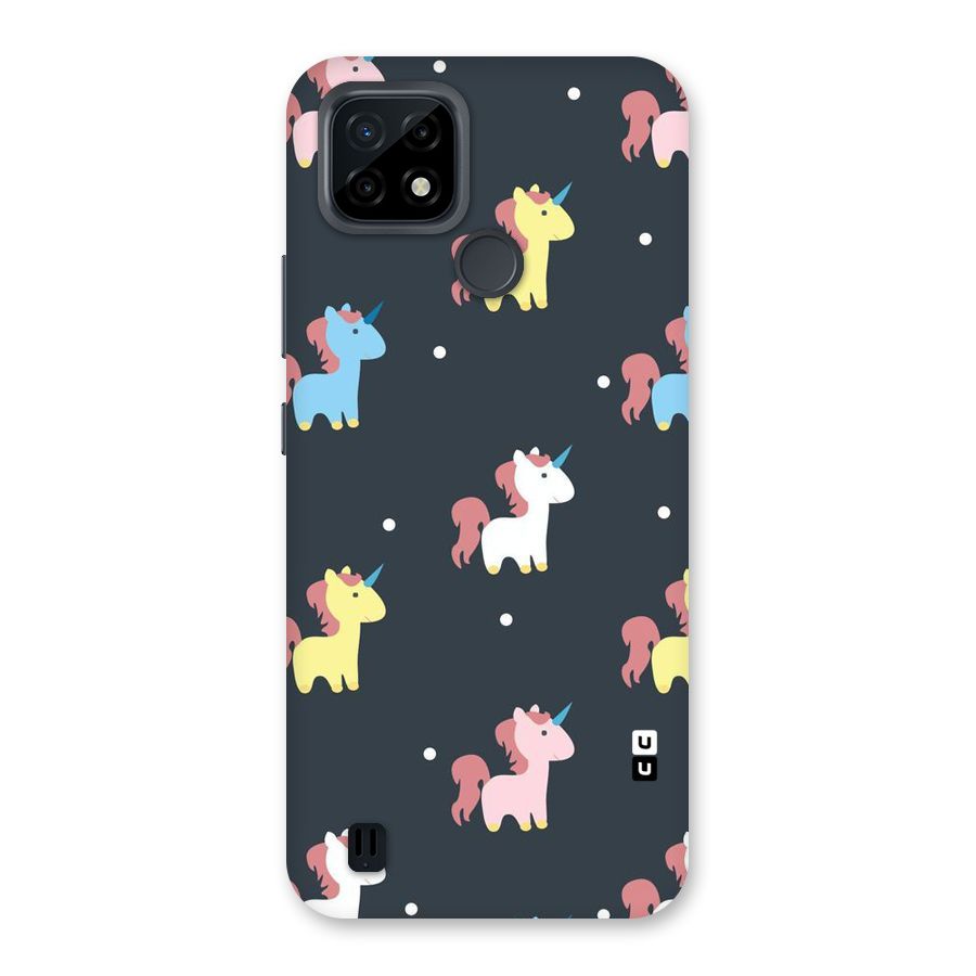 Unicorn Pattern Back Case for Realme C21