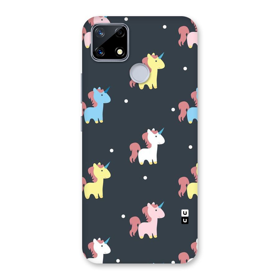 Unicorn Pattern Back Case for Realme Narzo 20