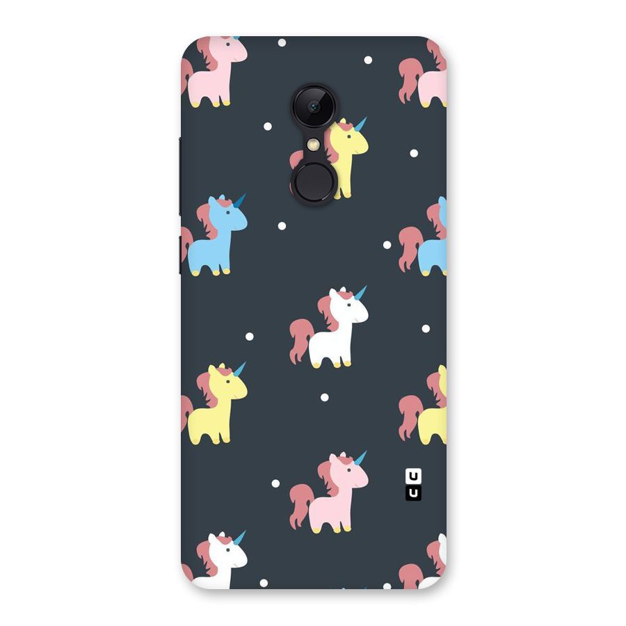 Unicorn Pattern Back Case for Redmi 5