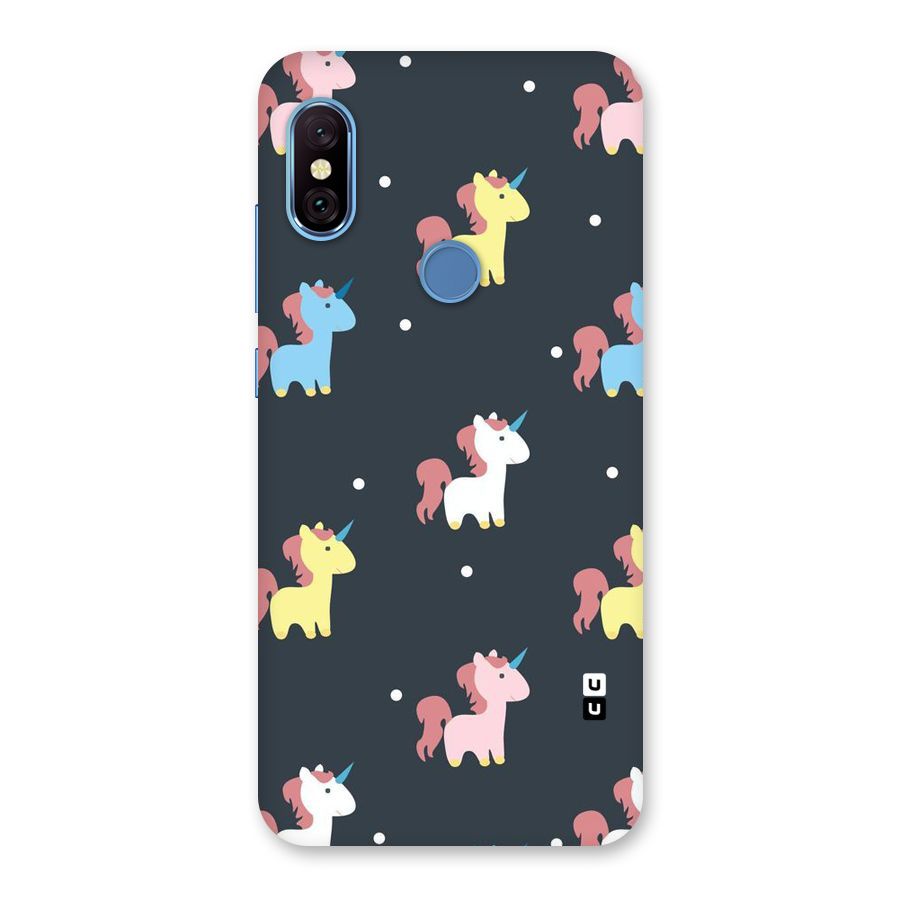 Unicorn Pattern Back Case for Redmi Note 6 Pro