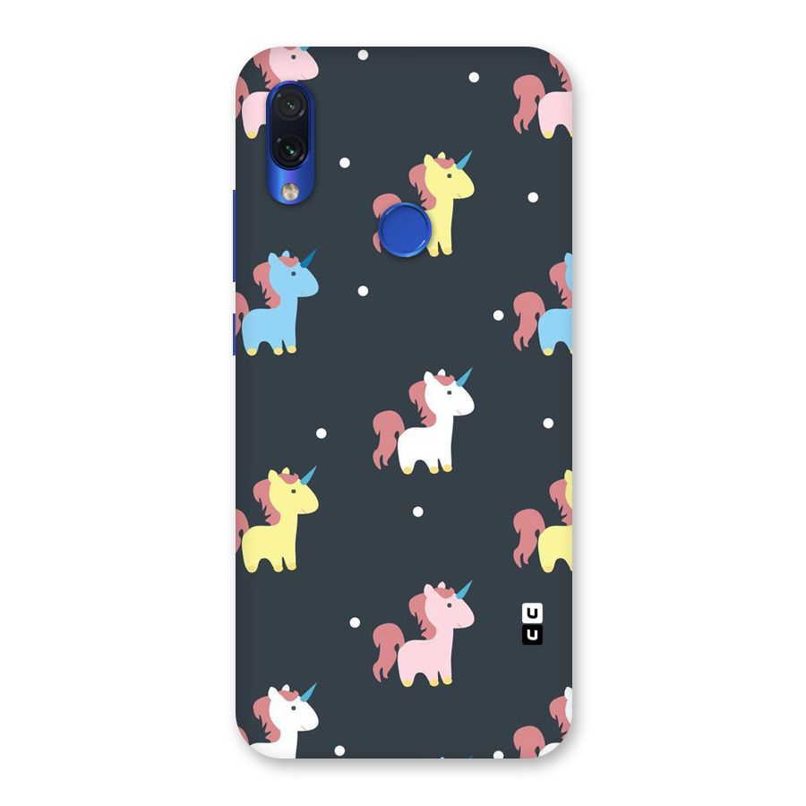 Unicorn Pattern Back Case for Redmi Note 7