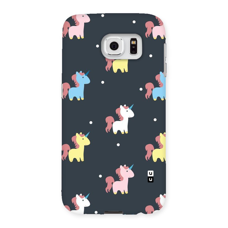 Unicorn Pattern Back Case for Samsung Galaxy S6