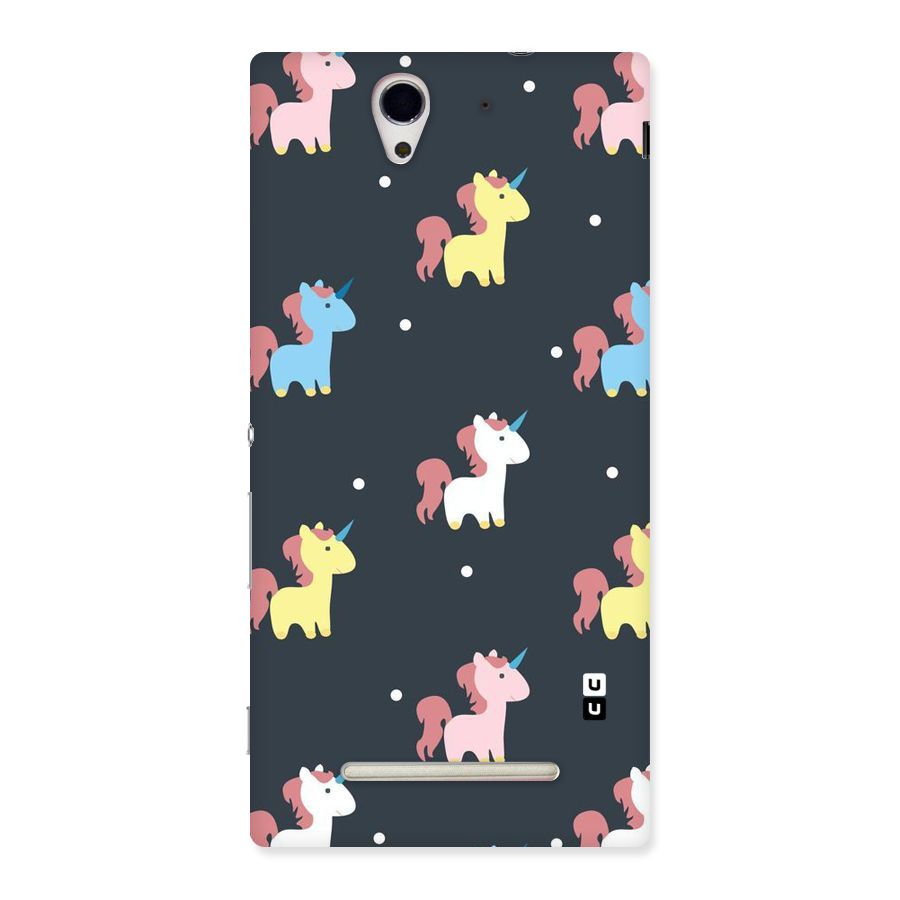 Unicorn Pattern Back Case for Sony Xperia C3