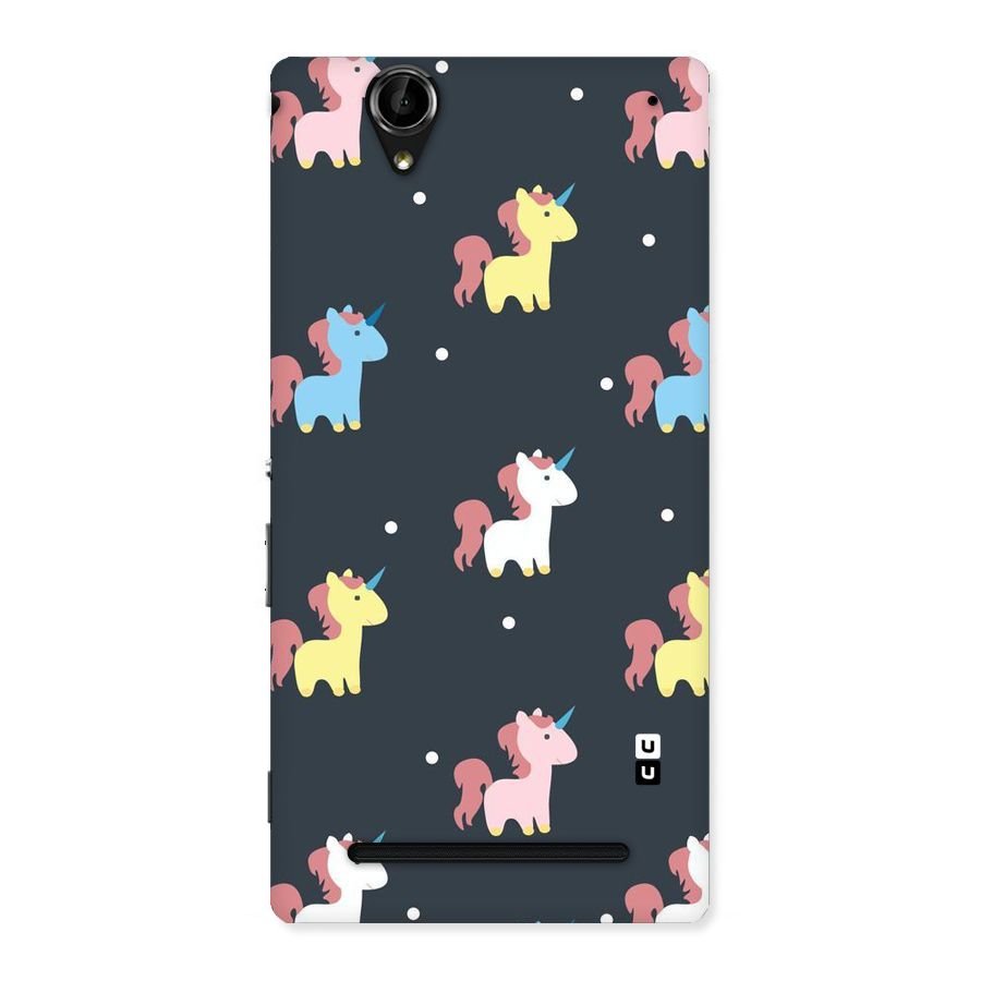 Unicorn Pattern Back Case for Sony Xperia T2