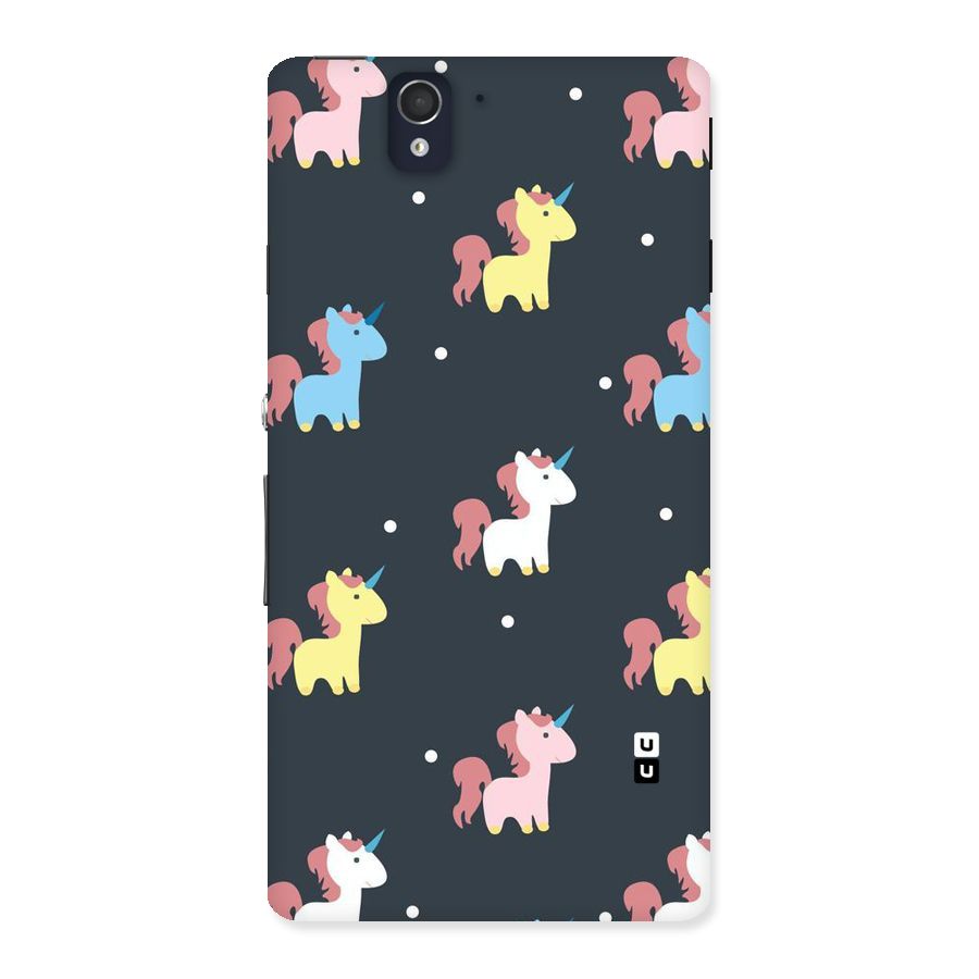 Unicorn Pattern Back Case for Sony Xperia Z