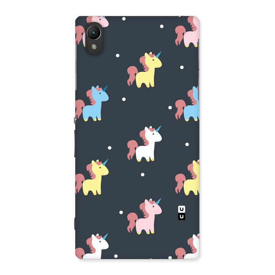 Unicorn Pattern Back Case for Sony Xperia Z1