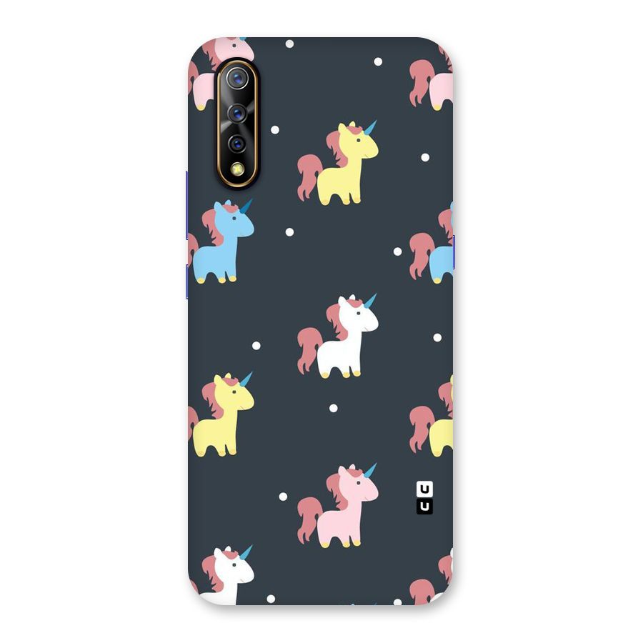 Unicorn Pattern Back Case for Vivo S1
