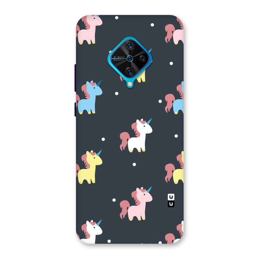 Unicorn Pattern Back Case for Vivo S1 Pro