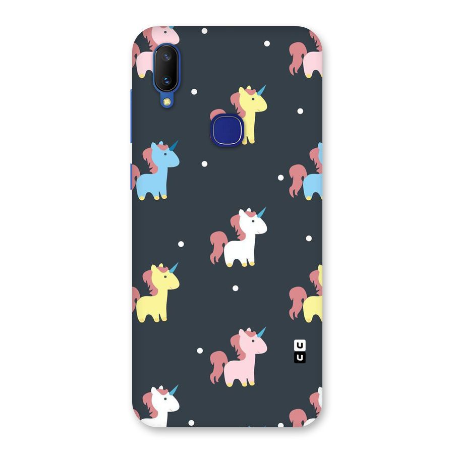 Unicorn Pattern Back Case for Vivo V11