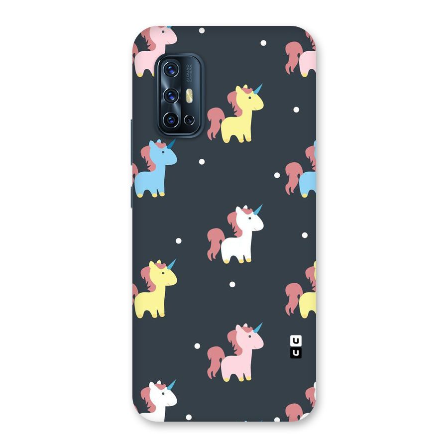 Unicorn Pattern Back Case for Vivo V17