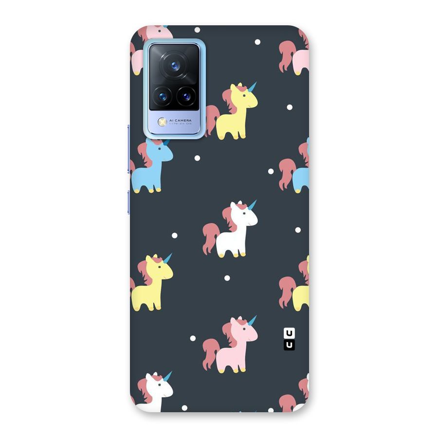 Unicorn Pattern Back Case for Vivo V21 5G