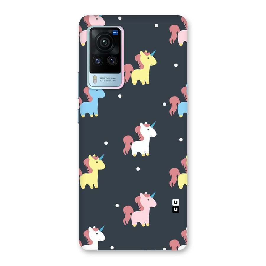 Unicorn Pattern Back Case for Vivo X60 Pro
