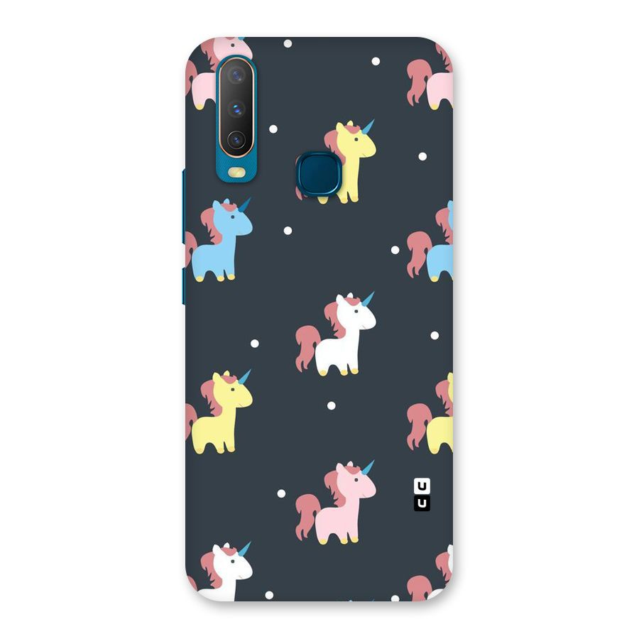 Unicorn Pattern Back Case for Vivo Y15