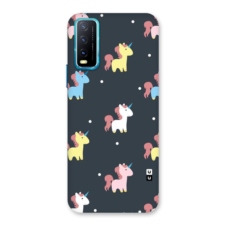 Unicorn Pattern Back Case for Vivo Y20A