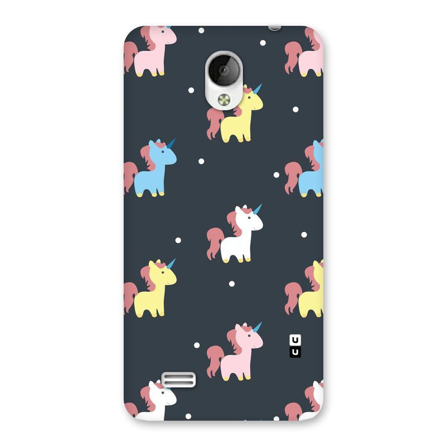 Unicorn Pattern Back Case for Vivo Y21
