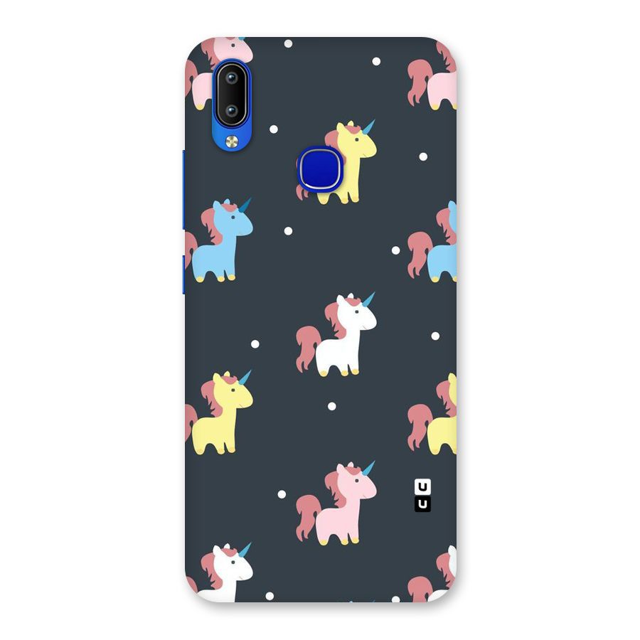 Unicorn Pattern Back Case for Vivo Y91