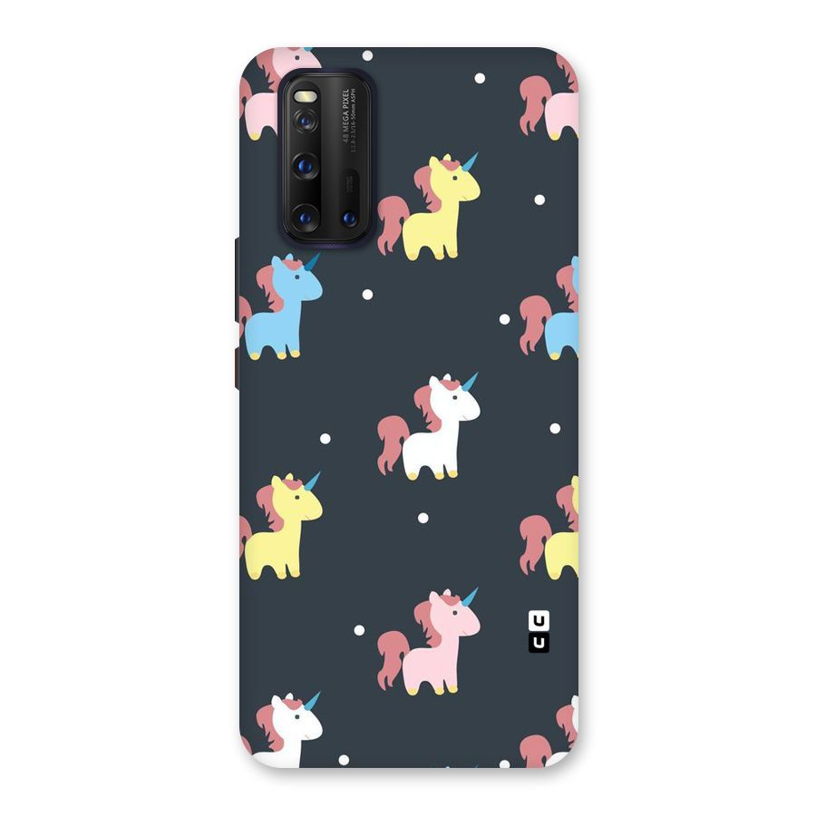 Unicorn Pattern Back Case for Vivo iQOO 3