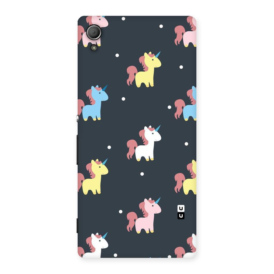 Unicorn Pattern Back Case for Xperia Z4