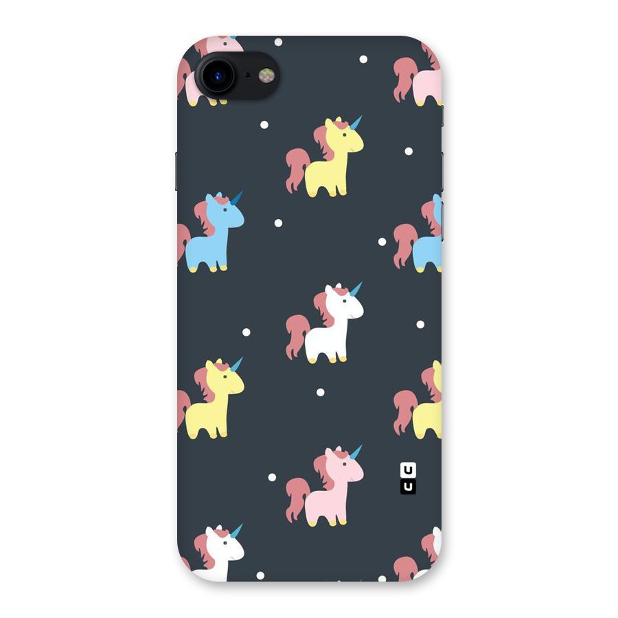 Unicorn Pattern Back Case for iPhone SE 2020