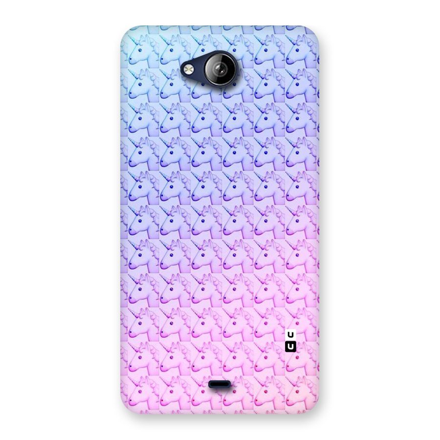 Unicorn Shade Back Case for Canvas Play Q355