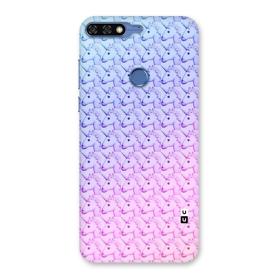 Unicorn Shade Back Case for Honor 7C