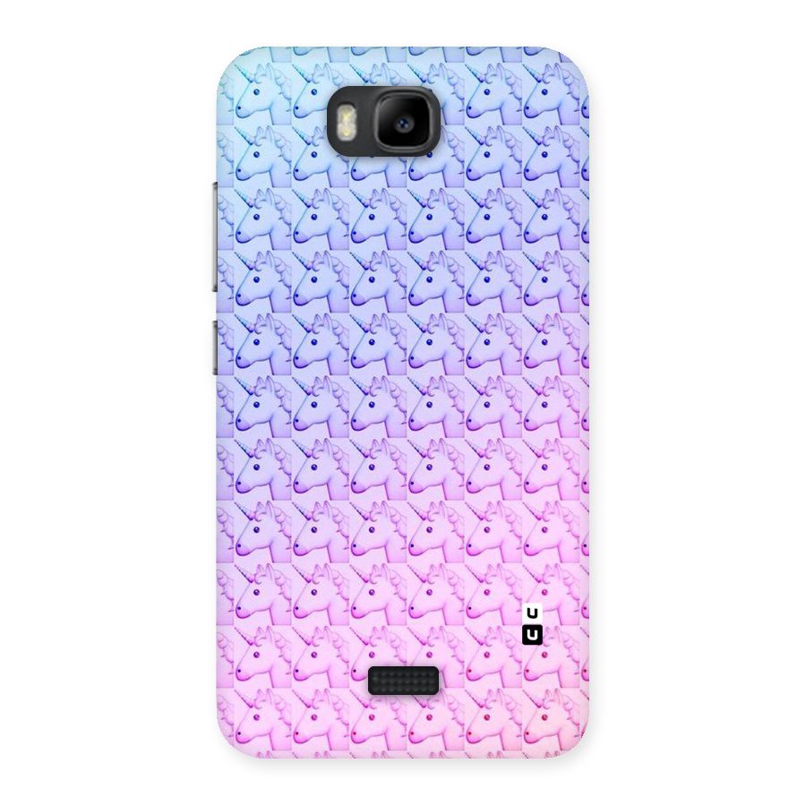 Unicorn Shade Back Case for Honor Bee
