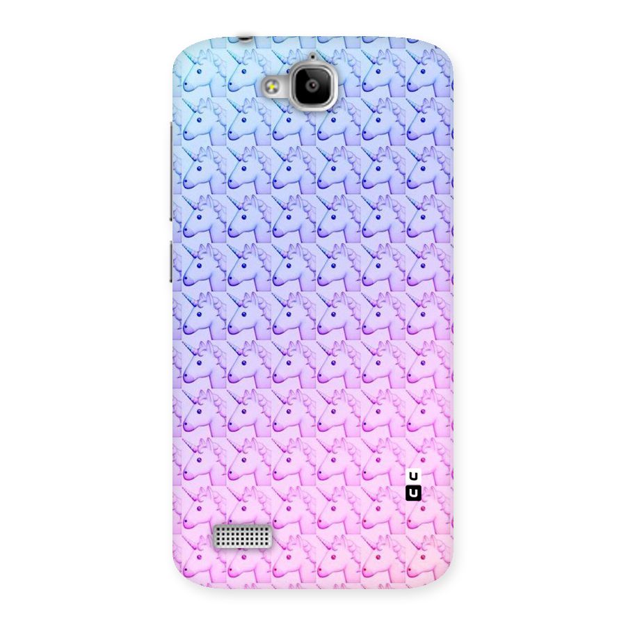 Unicorn Shade Back Case for Honor Holly