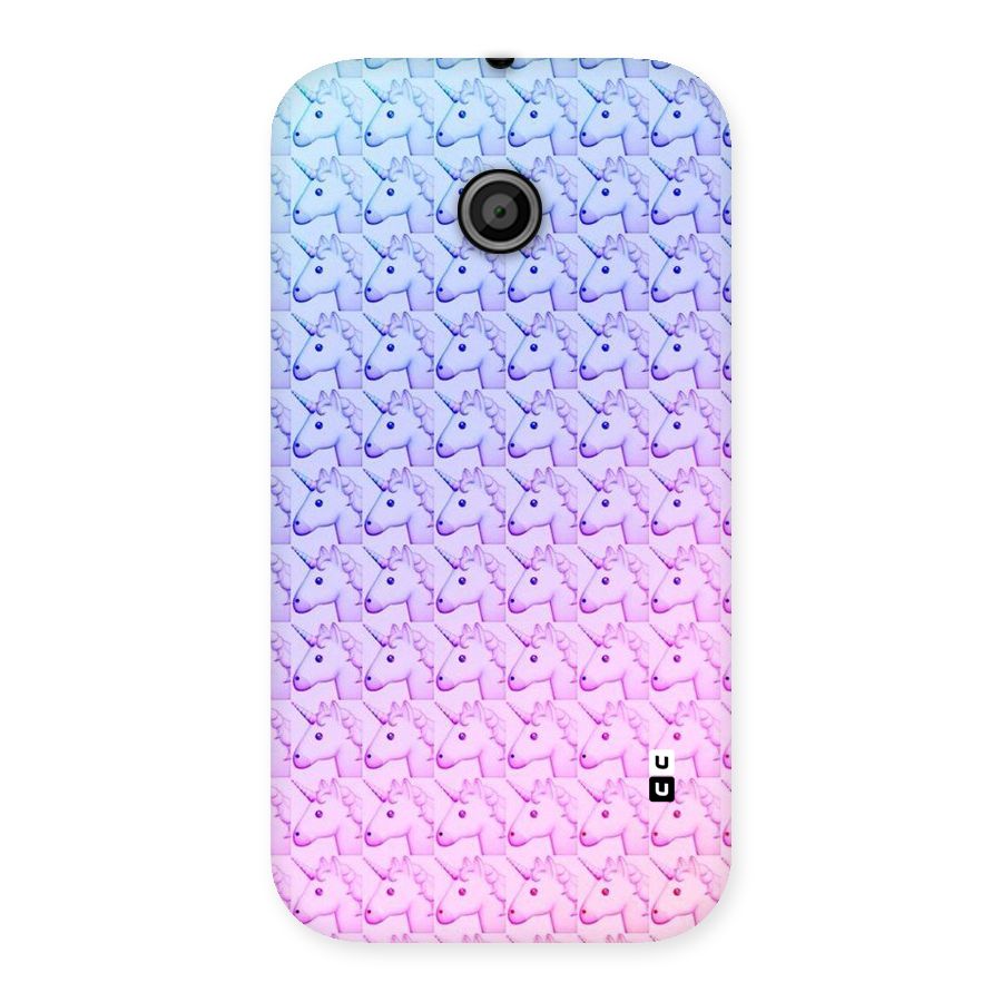 Unicorn Shade Back Case for Moto E