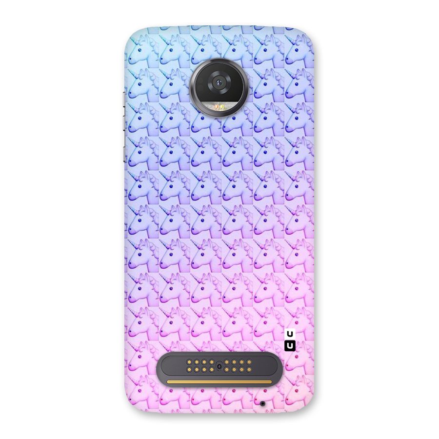 Unicorn Shade Back Case for Moto Z2 Play