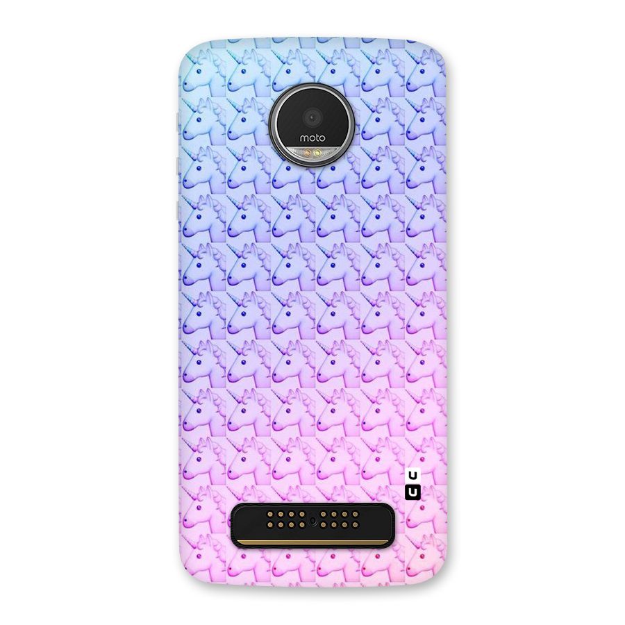 Unicorn Shade Back Case for Moto Z Play