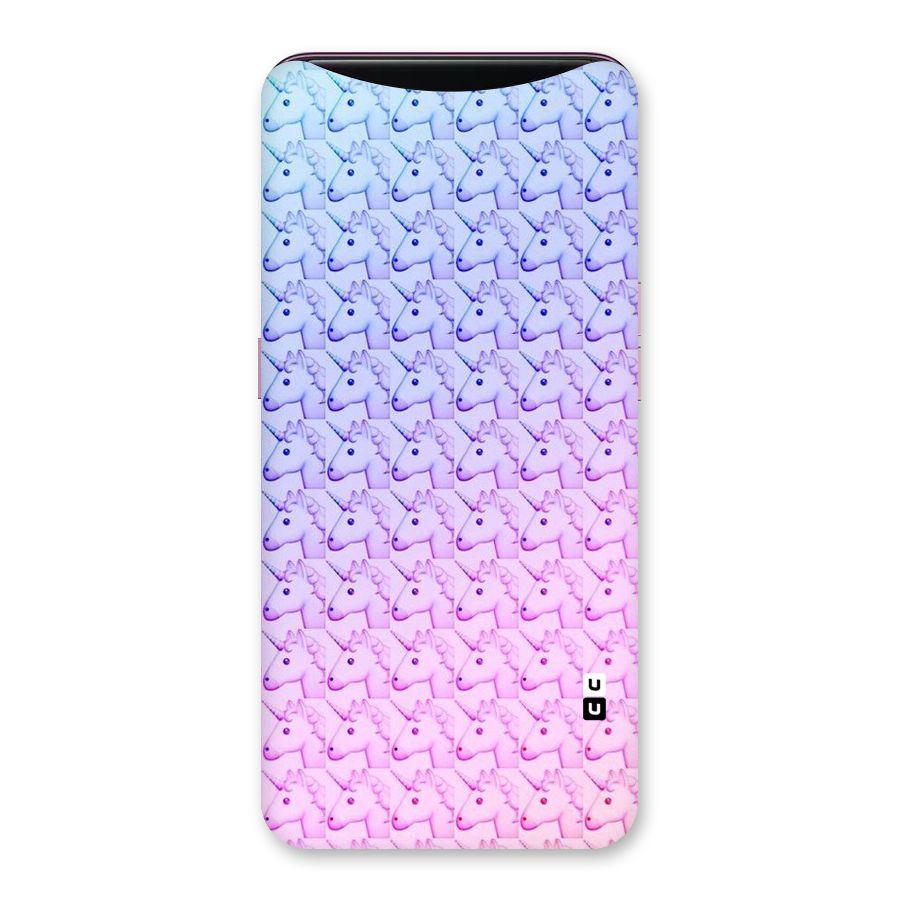 Unicorn Shade Back Case for Oppo Find X