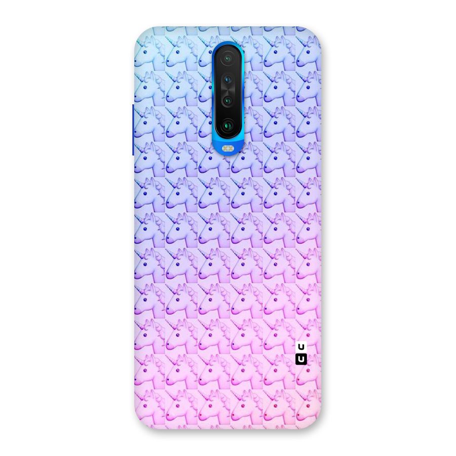 Unicorn Shade Back Case for Poco X2