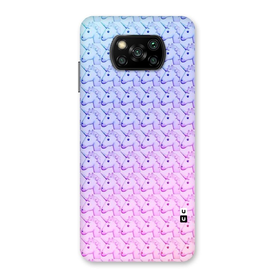 Unicorn Shade Back Case for Poco X3
