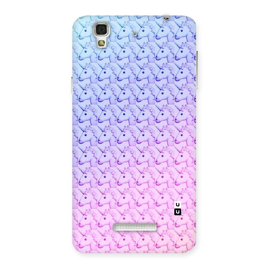 Unicorn Shade Back Case for Yu Yureka