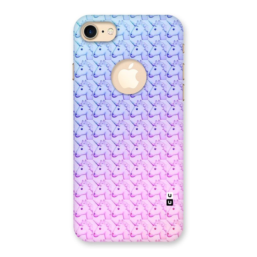 Unicorn Shade Back Case for iPhone 7 Logo Cut