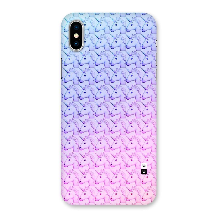 Unicorn Shade Back Case for iPhone X