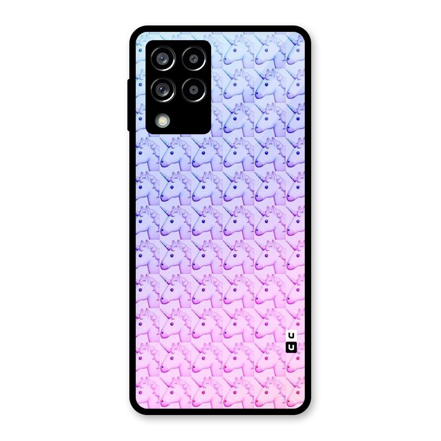 Unicorn Shade Glass Back Case for Galaxy M53 5G