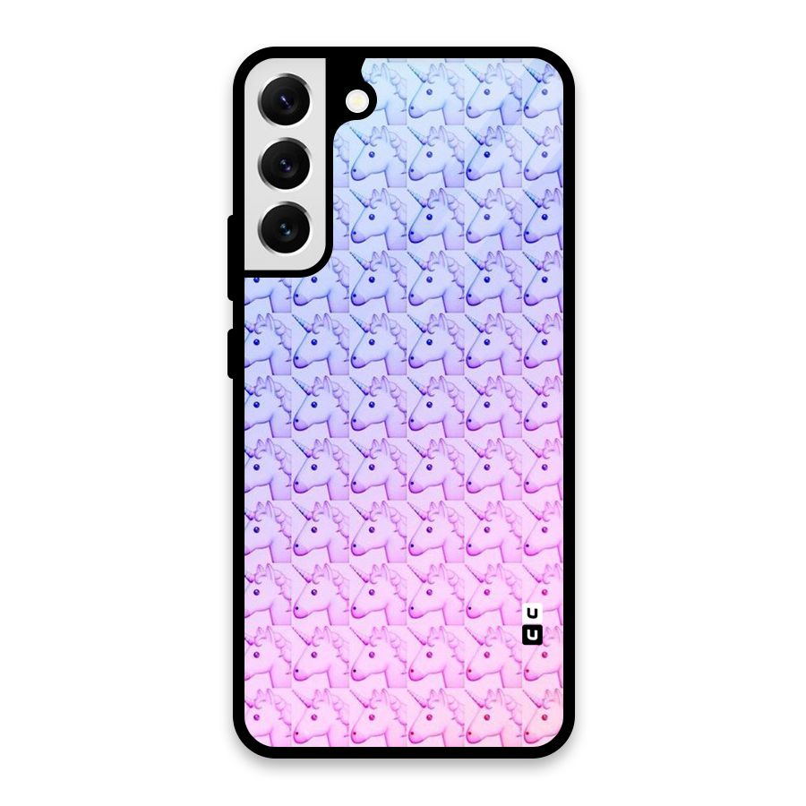 Unicorn Shade Glass Back Case for Galaxy S22 Plus 5G