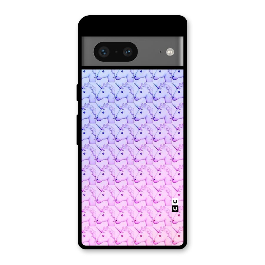 Unicorn Shade Glass Back Case for Google Pixel 7