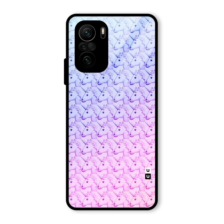 Unicorn Shade Glass Back Case for Mi 11X Pro