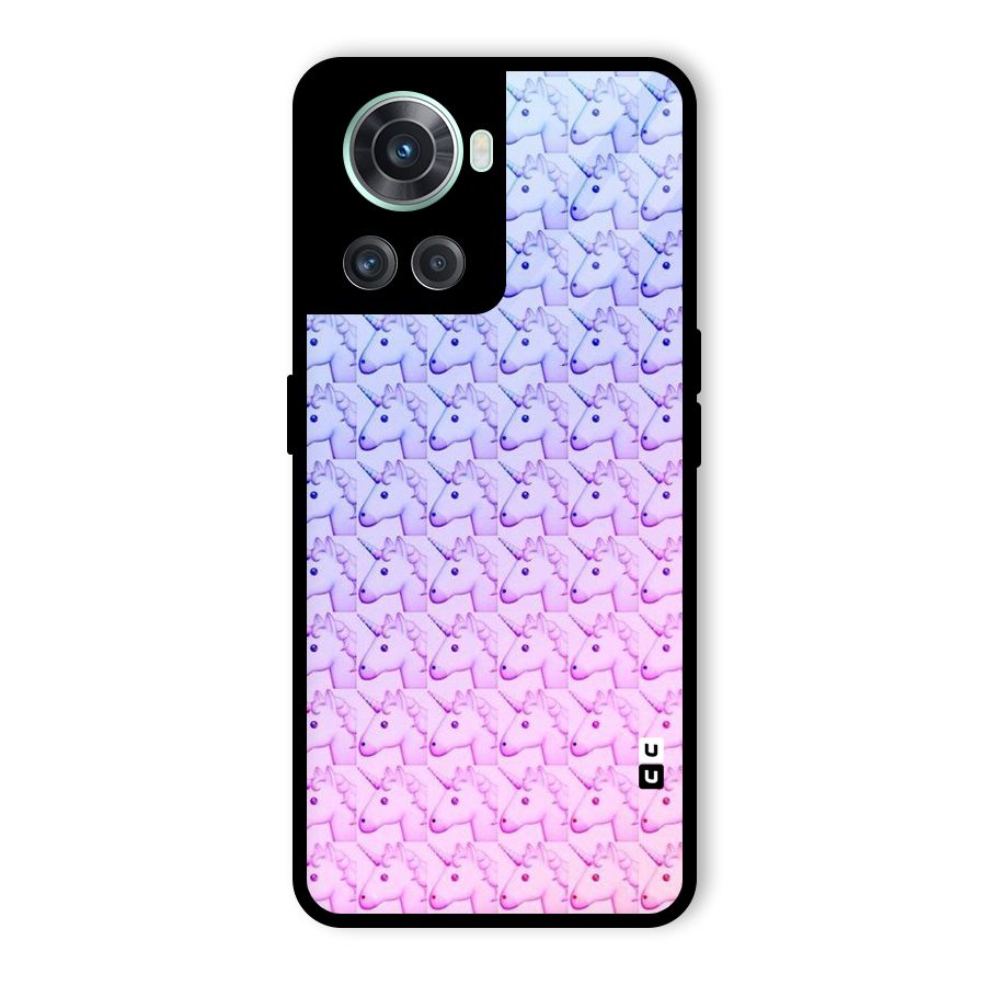 Unicorn Shade Glass Back Case for OnePlus 10R