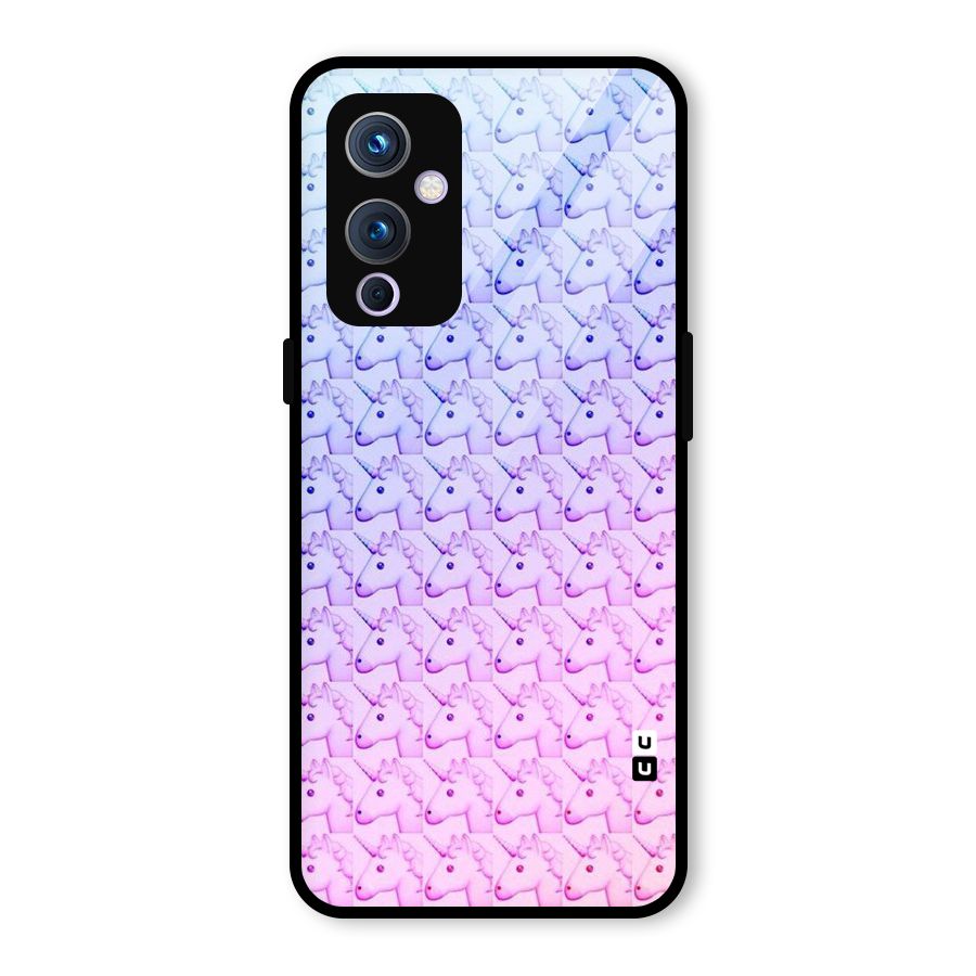 Unicorn Shade Glass Back Case for OnePlus 9