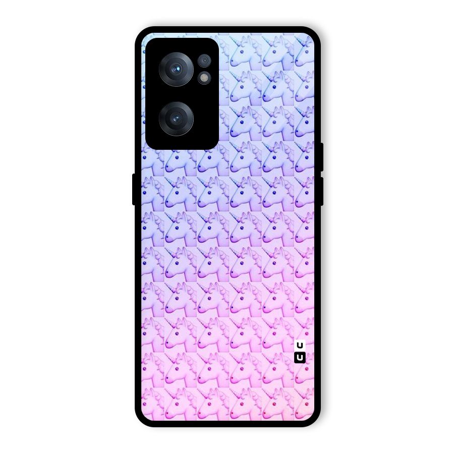 Unicorn Shade Glass Back Case for OnePlus Nord CE 2 5G